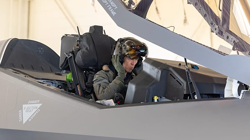 Der Pilot der F-35
