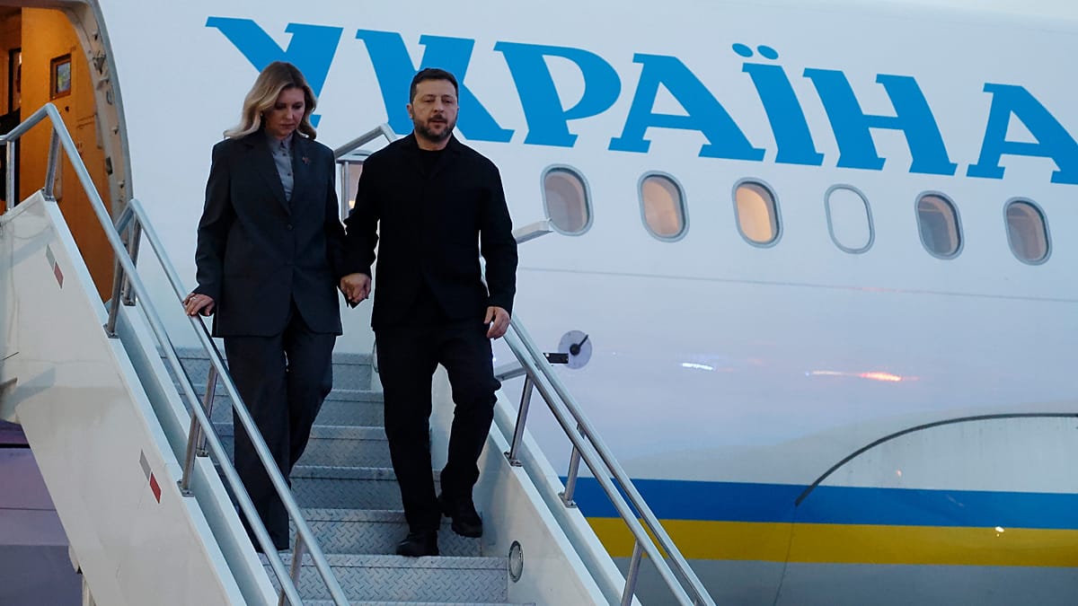 At least three killed in Russian attack as Zelenskyy travels to Canada At least three killed in Russian attack as Zelenskyy travels to Canada