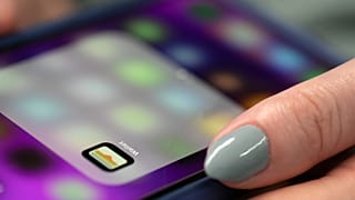 Apple Pay app on an iPhone