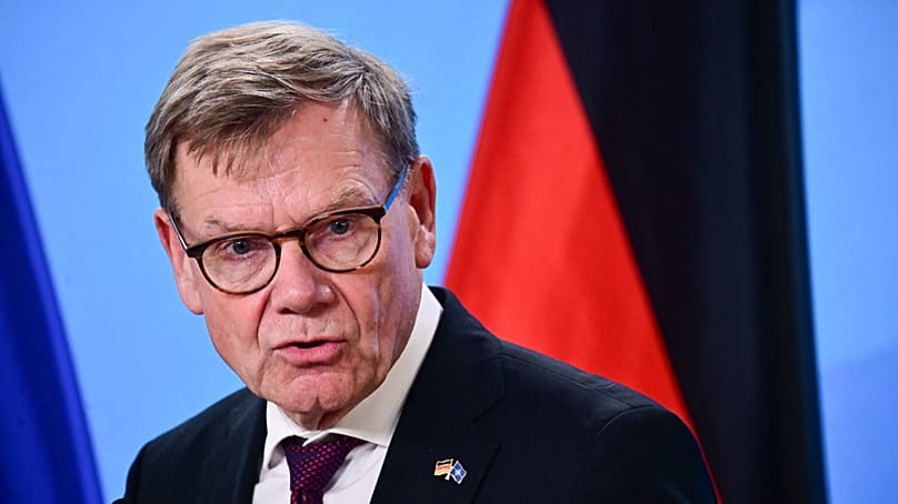 Außenminister Johann Wadephul (CDU) bei der Botschafterkonferenz in Berlin, 10. September 2026