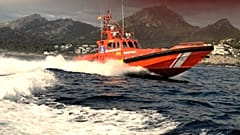 Una lancha de Salvamento Marítimo