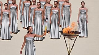 Dakar Youth Olympics flame lit in Athens ahead of games 