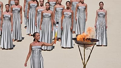 Dakar Youth Olympics flame lit in Athens ahead of games 