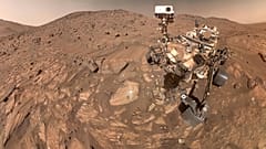 Εικόνα της NASA που δείχνει το ρόβερ Perseverance στο έδαφος του Άρη το 2024