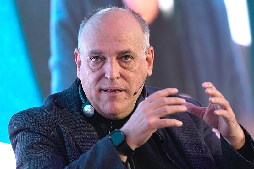 Javier Tebas, president of LaLiga, file image 2024