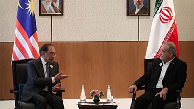 دیدار رئیس جمهوری ایران و نخست وزیر مالزی