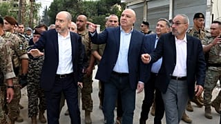 جوزف عون، رئیس جمهوری لبنان و هیات همراه