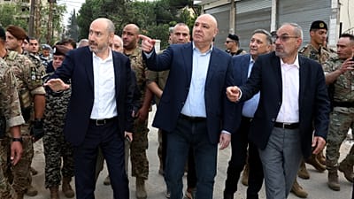 جوزف عون، رئیس جمهوری لبنان و هیات همراه