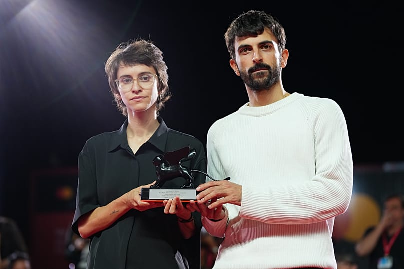 Rachel Szor et Yuval Abraham, lauréats du prix spécial du jury pour "NAZA".