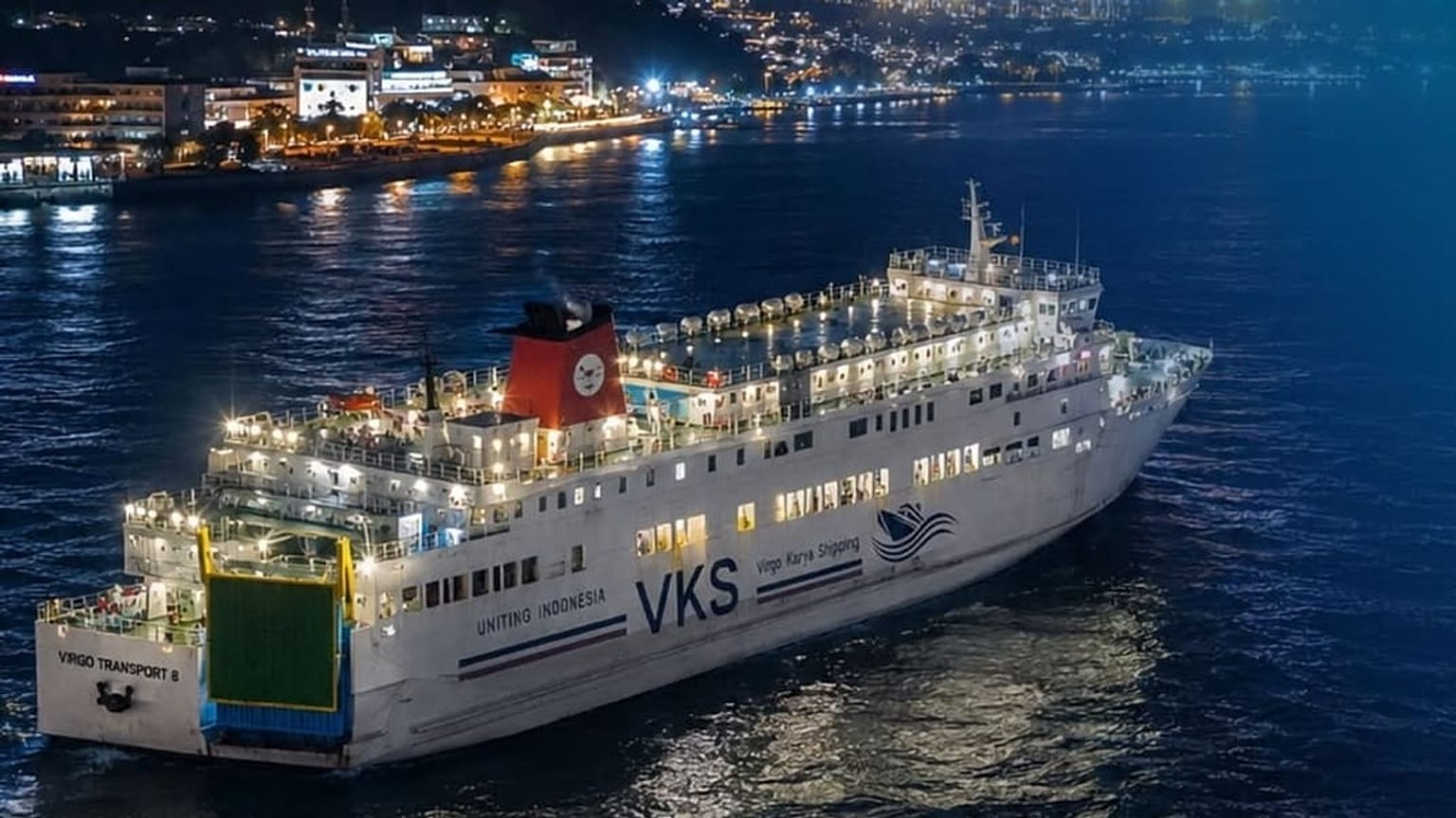 Archiv. Die „Virgo Transport 8“ bei einer früheren Überfahrt in Indonesien 