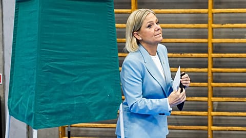 Exit poll: a baloldali ellenzék vezet Svédországban, Andersson visszatérhet
