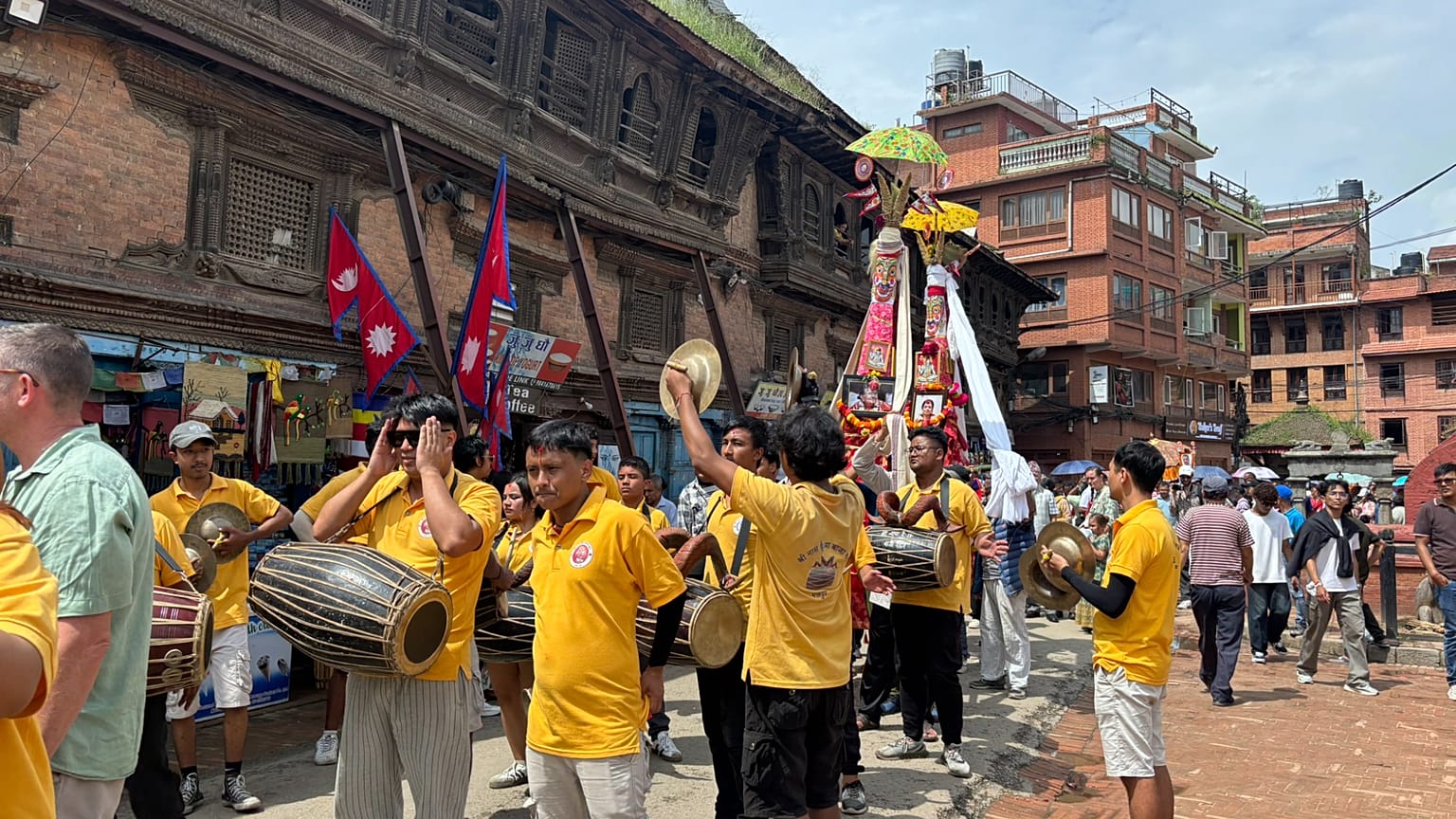 El festival Sa: Paru de Nepal se celebra cada año en agosto o septiembre en todo el valle de Katmandú
