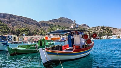  Βάρκες στο λιμάνι του Καστελλόριζου, Σάββατο 13 Σεπτεμβρίου 2025