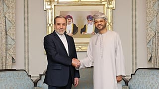 عباس عراقچی و بدر البوسعیدی، وزرای خارجه ایران و عمان