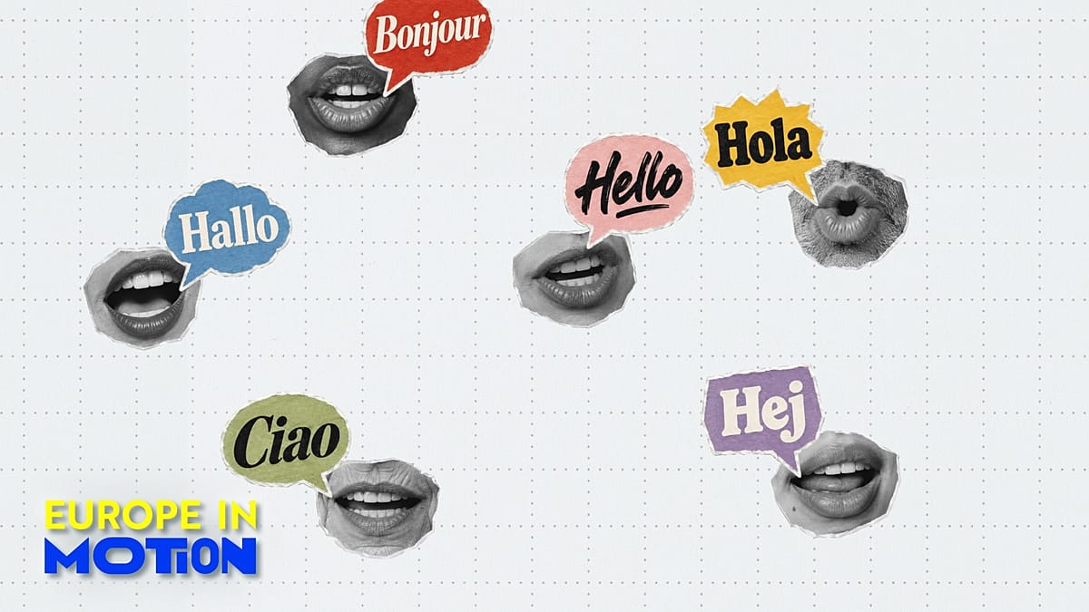 Most Europeans say a second language is useful. Not everyone can actually speak one