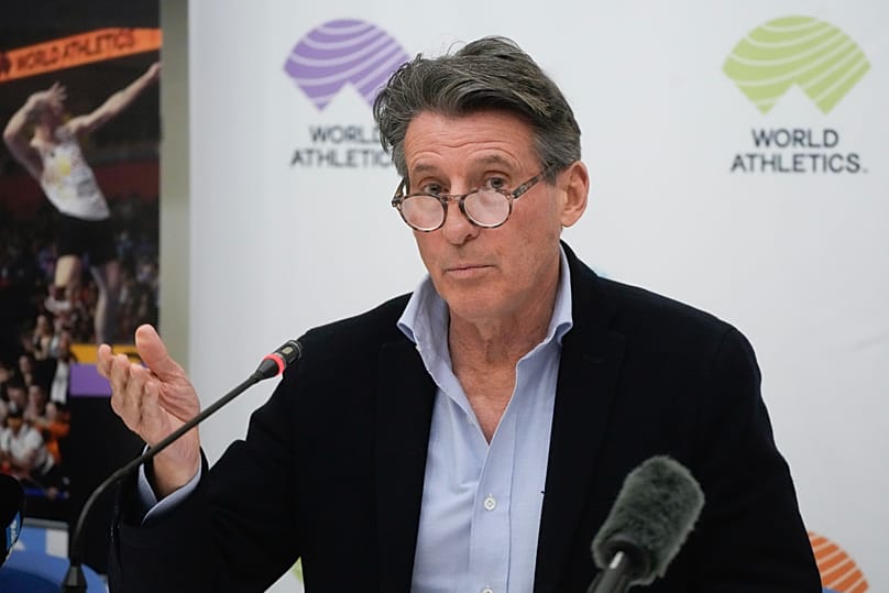 Ο Σεμπάστιαν Κόου ως πρόεδρος πλέον της World Athletics, όπως μετονομάστηκε η IAAF