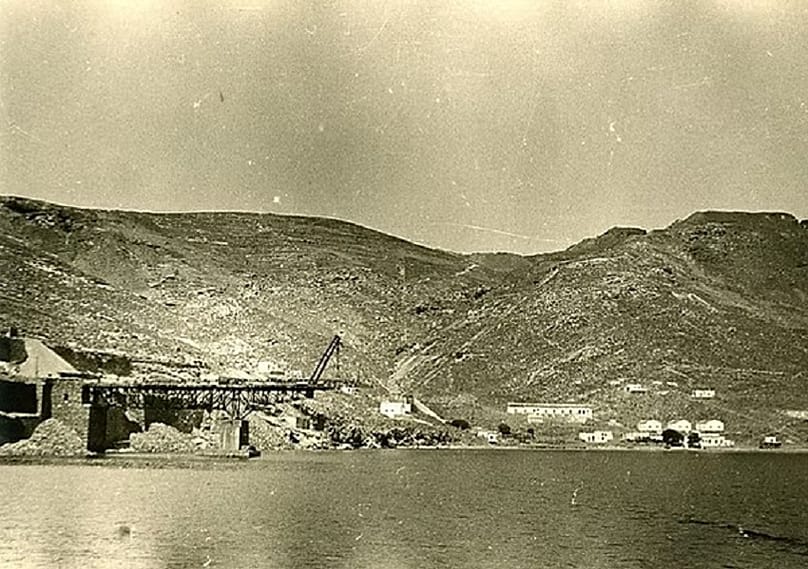 Κουταλάς, γενική άποψη από τη θάλασσα, 1961. 