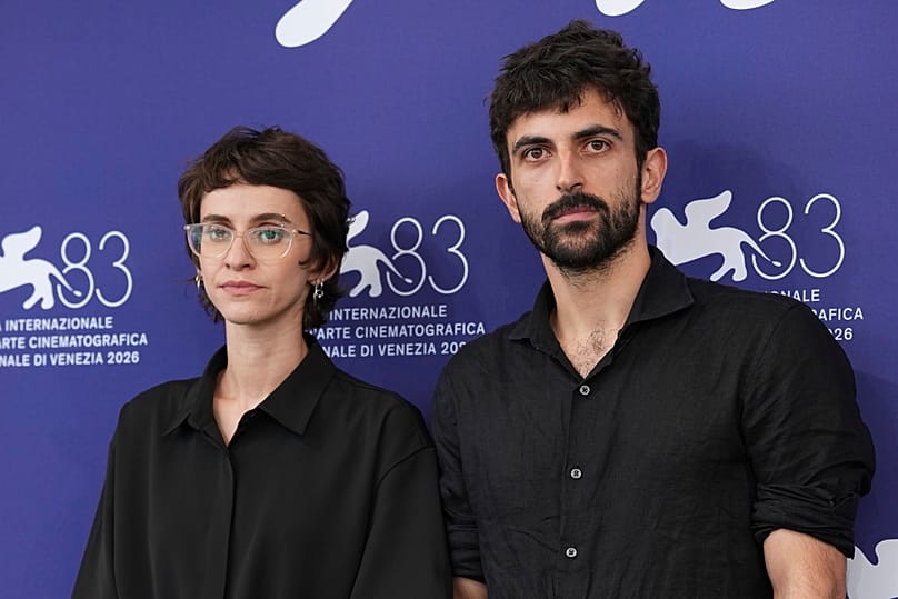 Rachel Szor e Yuval Abraham per il film 'Naza' durante l'83ª edizione della Mostra del Cinema di Venezia - 10 settembre 2026