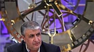 محمد إسلامي، نائب الرئيس الإيراني ورئيس منظمة الطاقة الذرية، خلال جلسة في منتدى الأسبوع الذري العالمي في موسكو، الخميس 25 سبتمبر 2025.