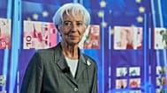 President of European Central Bank Christine Lagarde attends the Euro banknote design proposals reveal event in Frankfurt, Germany, Thursday, July 23, 2026.