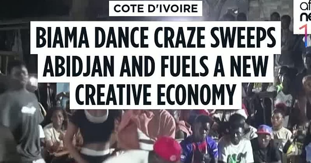 Biama dance craze sweeps Abidjan and fuels a new creative economy