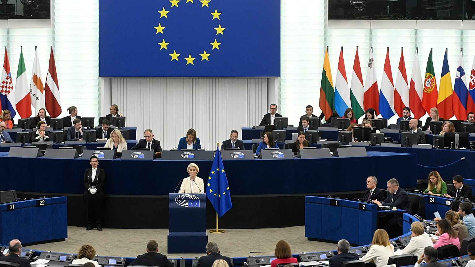 Commission President Ursula von der Leyen.