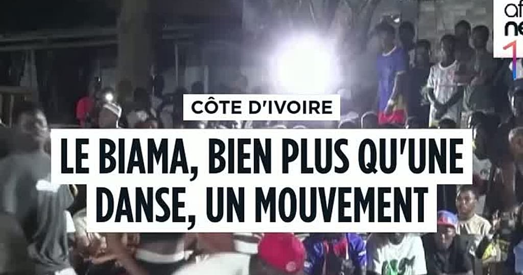 Ivory Coast: Biama, much more than a dance, a movement