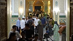 Νυχτερινός δρόμος στη Μπουχάρα