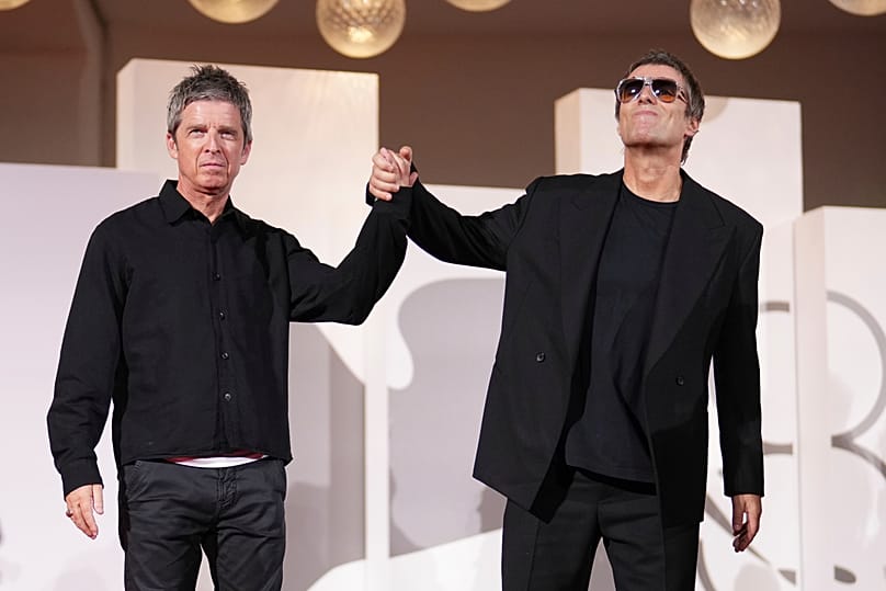 Noel and Liam Gallagher at this year's Venice Film Festival - 5 September 2026