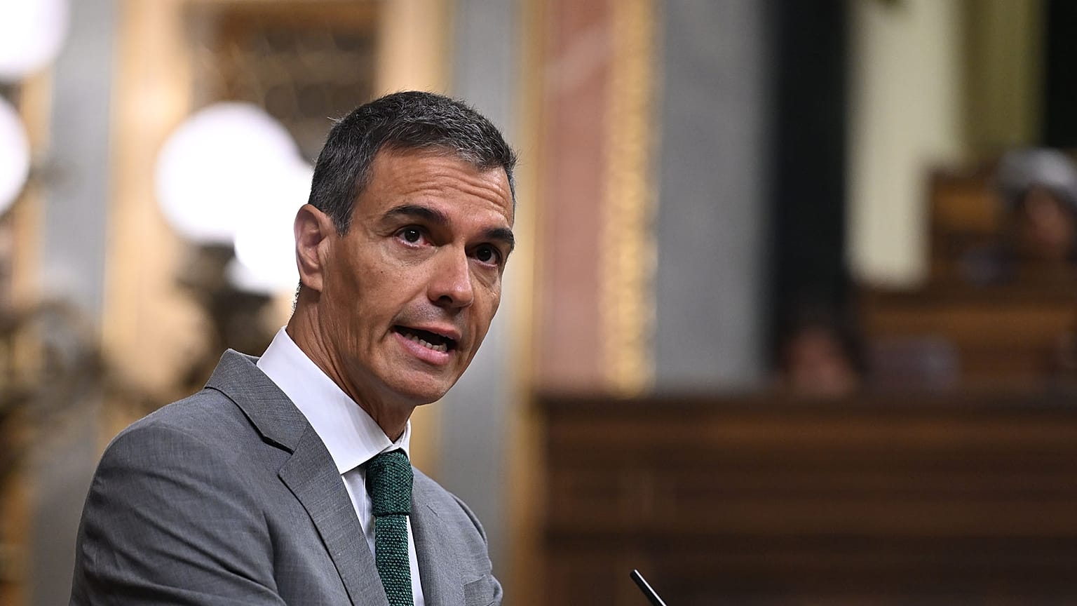 El presidente del Gobierno, Pedro Sánchez, comparece, a petición propia, ante el Pleno del Congreso