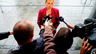 Mette Frederiksen, primeira-ministra da Dinamarca, numa imagem de arquivo