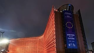 Штаб-квартира Европейской комиссии в Брюсселе, Бельгия.