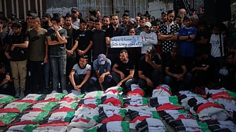 Bodies are still being recovered from the rubble in Gaza.