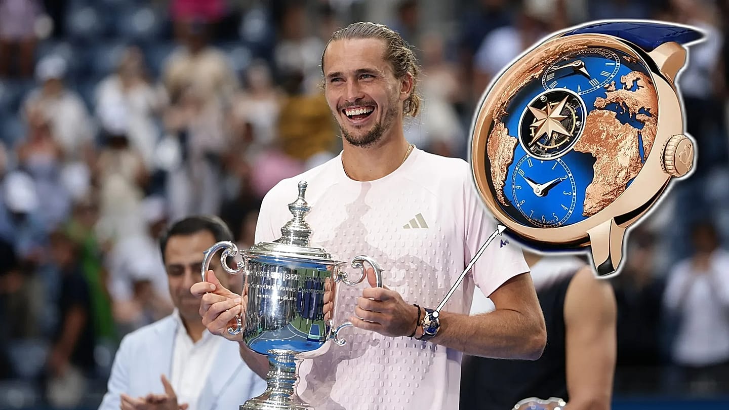 İzle: US Open'da bilekleri süsleyen kazanan saatler