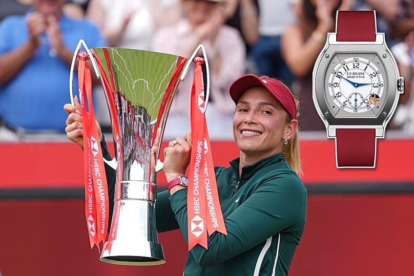 A 2026-os Queen’s Club-bajnok: Donna Vekić FP Journe Elégante órája igazi rétegmodell, amelyet különösen nagyra értékelnek a szenvedélyes gyűjtők, London, június 14.