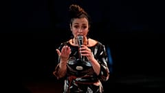 Η Catherine Ringer εμφανίζεται στην 46η τελετή των βραβείων Σεζάρ, την Παρασκευή 12 Μαρτίου 2021 στο Παρίσι. Φωτογραφία