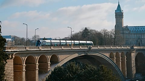 Luxembourg City is known for its free, citywide public transport 