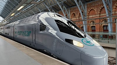 Novos comboios Celestia da Eurostar têm bares de cocktails de dois andares a bordo