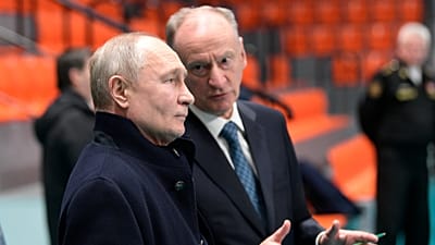 Президент России Владимир Путин и бывший глава ФСБ Николай Патрушев.