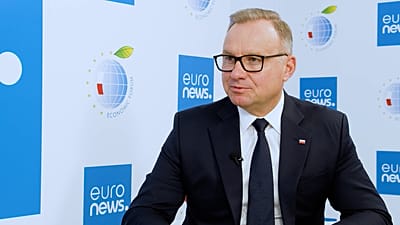 Бывший президент Польши, занимавший пост в 2015–2025 годах, в интервью Euronews. 09.09.2026.