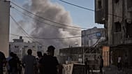 تصاعد الدخان عقب غارة عسكرية إسرائيلية في مدينة غزة، الثلاثاء، 8 سبتمبر 2026. (صورة من أسوشيتد برس/ جهاد الأشرفي)