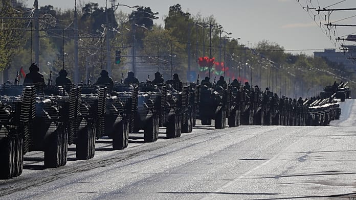 Belarus concentrates forces near border with Poland and Lithuania in military drill