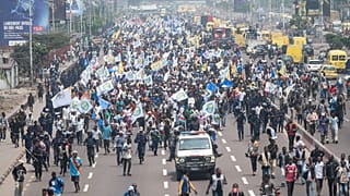 Clashes erupt between DR Congo opposition and pro-govt supporters in Kinshasa