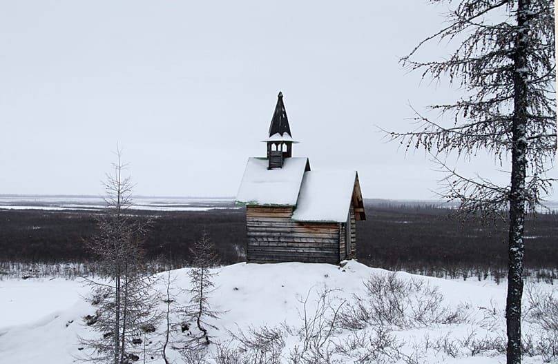 FILE: A tiny chapel is seen on the grounds of the Northeast Science Station near the town of Chersky in Siberia 6,600 east of Moscow, 26 October 2010