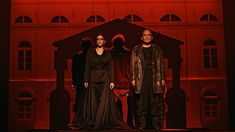 José Raposo and Bárbara Branco star in the Shakespearean tragedy