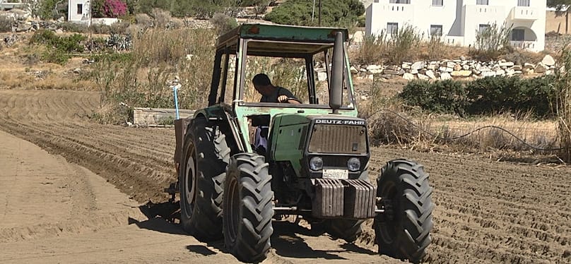 Σπορά Πατάτας στη Νάξο