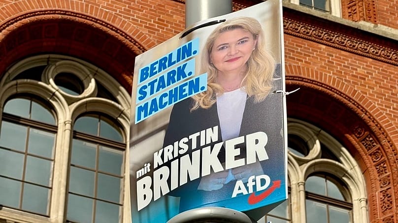 AfD-Spitzenkandidatin Kristin Brinker