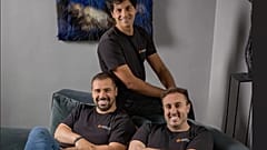 Les dirigeants d'Exein (de gauche à droite) : Gianni Cuozzo, directeur général ; Giovanni Alberto Falcione, directeur technique ; et Gerardo Gagliardo, directeur financier