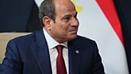 الرئيس المصري عبد الفتاح السيسي يلتقي بالولايات المتحدة. الرئيس دونالد ترامب على هامش قمة مجموعة السبع، الأربعاء 17 يونيو 2026، في إيفيان ليه باين، فرنسا. (AP Photo/جوليا ديما
