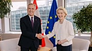 Mark Carney, and Ursula von der Leyen, from left to right.